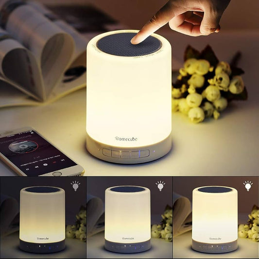 TechFusion.Hub"Portable Bluetooth Touch Color Control LED Lamp Speaker