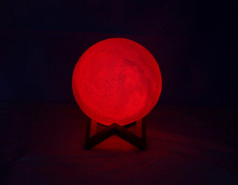 TechFusion.Hub"LED Moon Light Lamp With Stand - Mind Glowing 3D Lamp