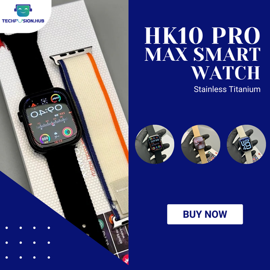 TechFusion.Hub"HK10 Pro Max Smart Watch | Latest Series 10 Ultra Thin Slimmest Design