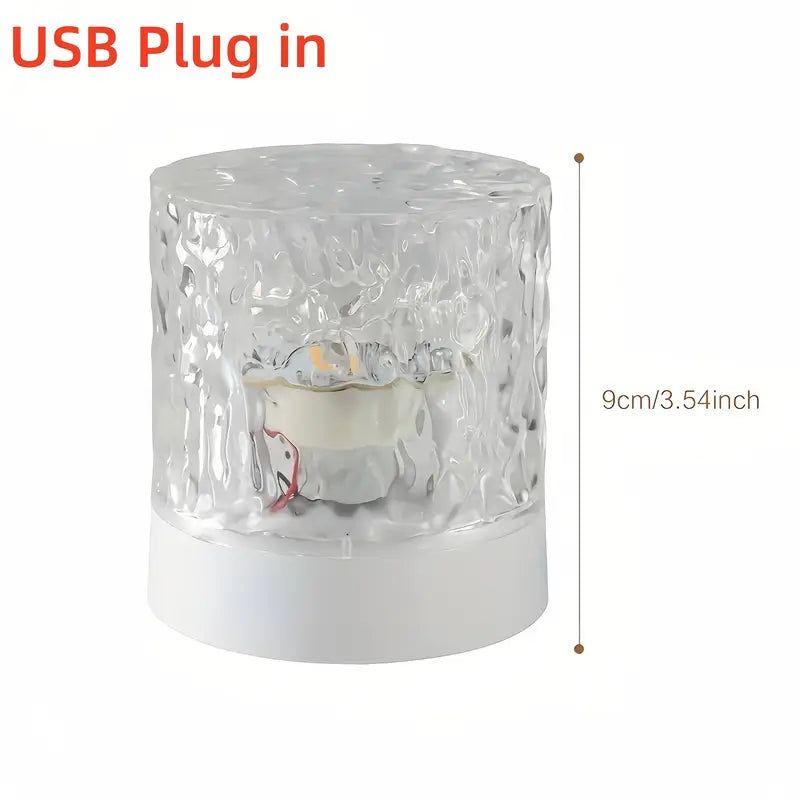 TechFusion.Hub" Warm ambient light, RGB remote dimming, 270° dynamic ripple effect,