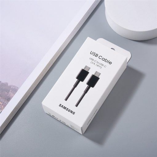 TechFusion.Hub"Samsung 25w PD Super Fast Charging Adapter With Type-C Cable – 2 Pin