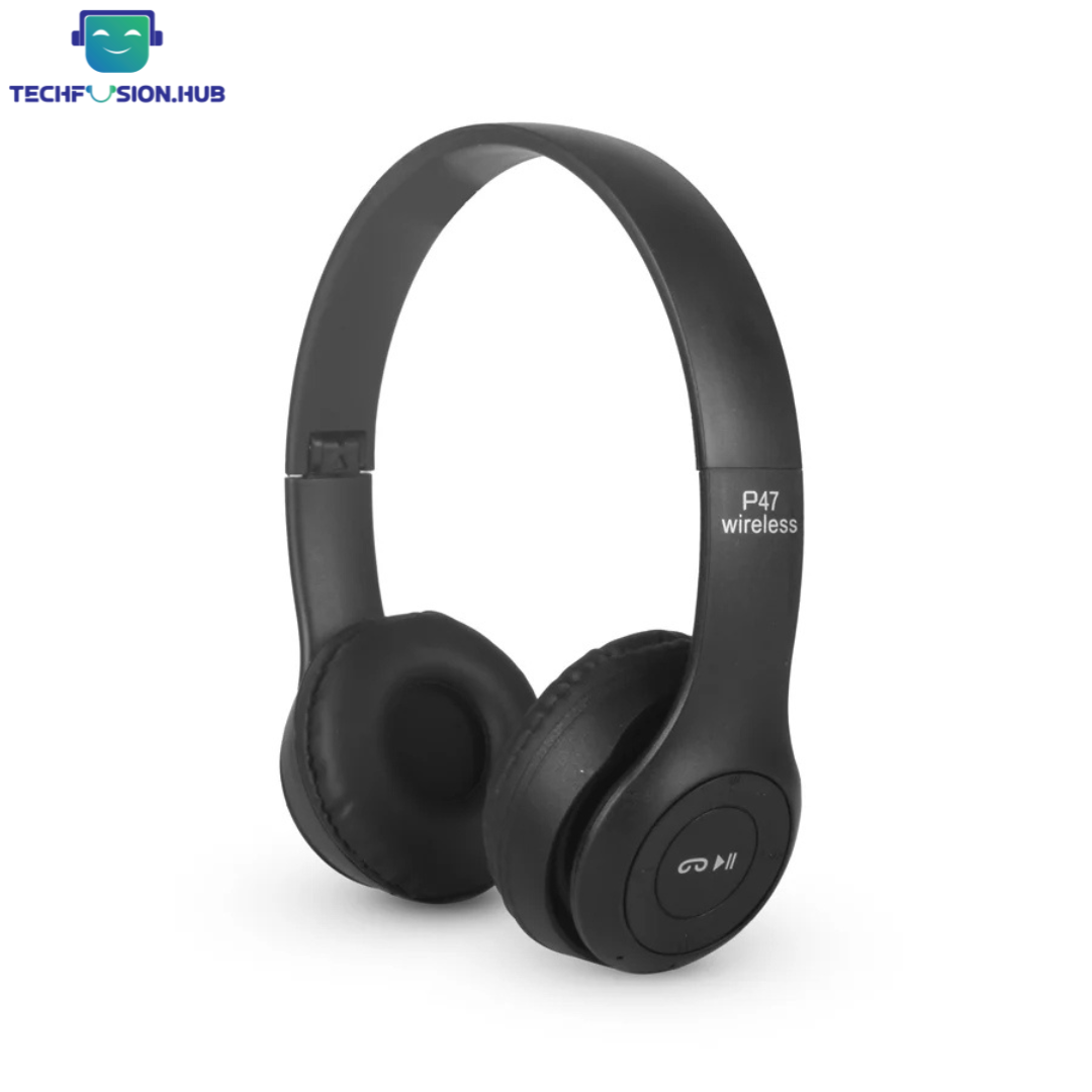TechFusion.Hub"P47 Bluetooth Wireless Headphones Stereo