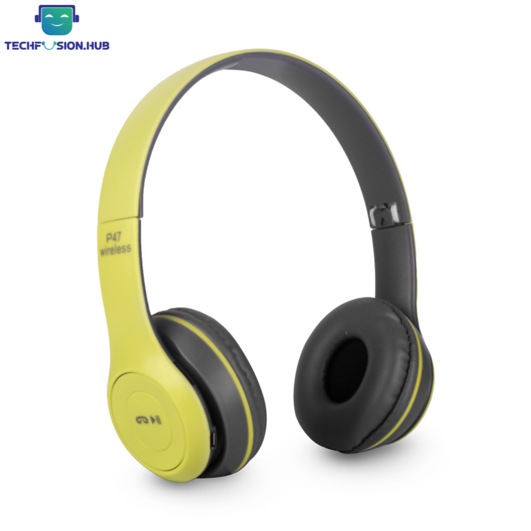TechFusion.Hub"P47 Bluetooth Wireless Headphones Stereo