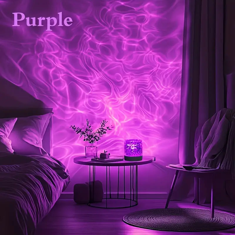 TechFusion.Hub" Warm ambient light, RGB remote dimming, 270° dynamic ripple effect,