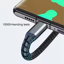 TechFusion.Hub"100w Fast Charging Cable Three-in-one Charging Cable Universal 3 1 Fast Charging Cable with Type-c Micro Usb Connectors for Cell