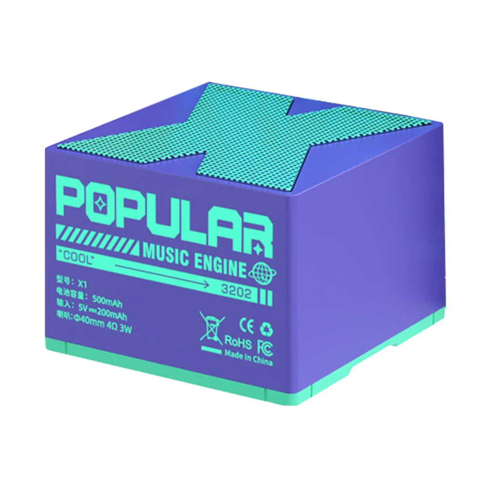 TechFusion.Hub"Mini X1 Wireless Bluetooth Speaker